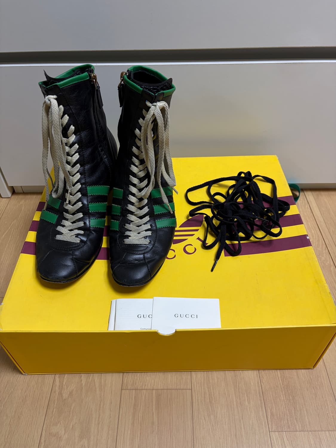 8) 구찌x아디다스 레이스업 부츠 상품이미지3