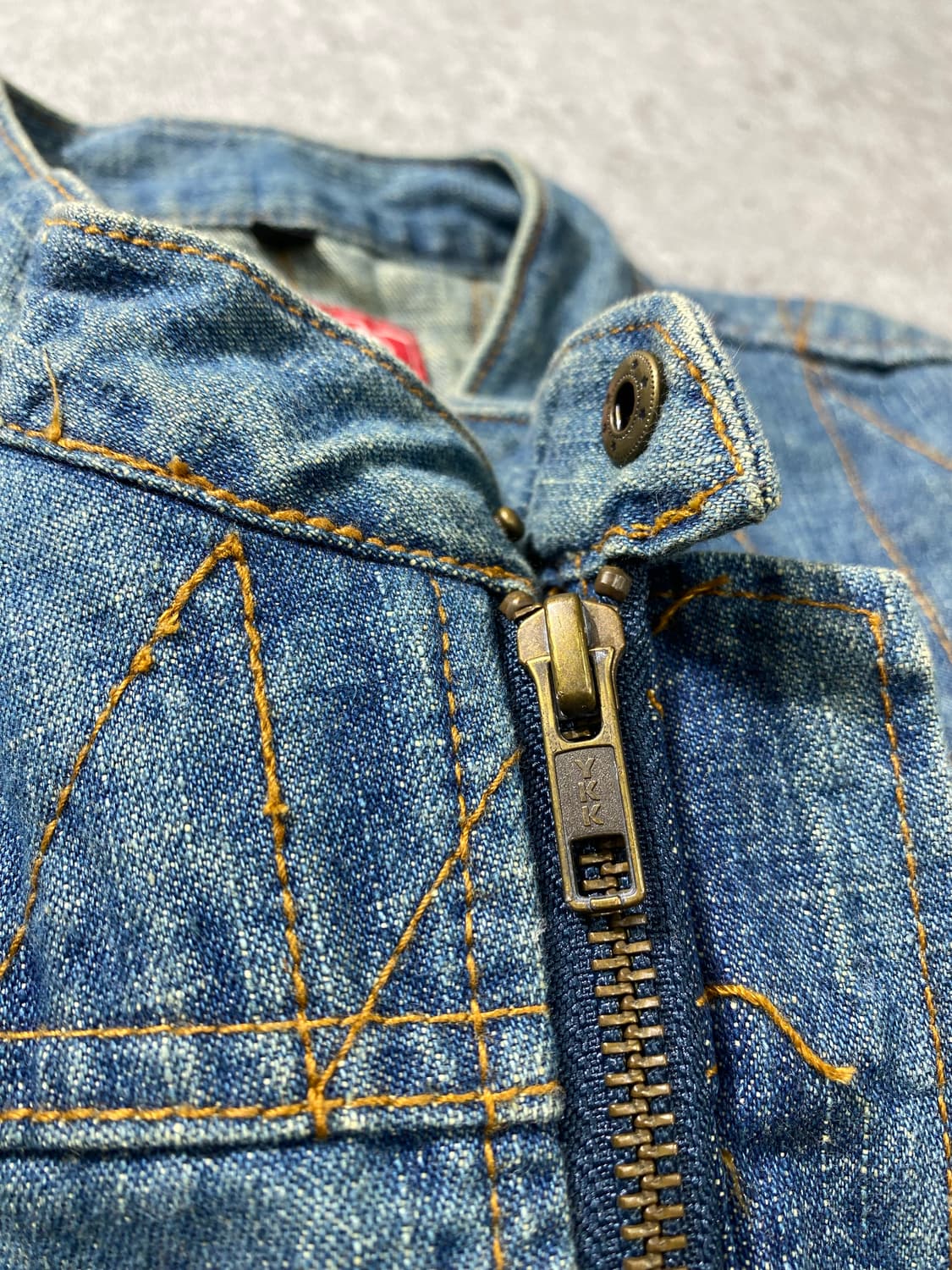 [M] 90s TOBI-YAKATA 크롭 데님 워크자켓 상품이미지6