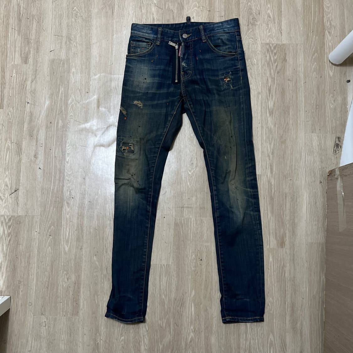 디스퀘어드2 데미지 워싱 데님 청바지 44  상품이미지1