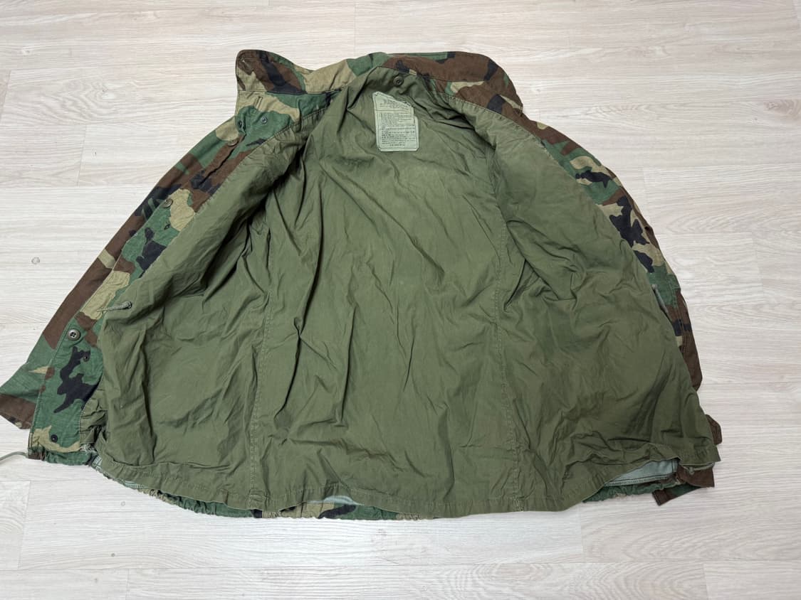 [M] M65 미군 우드랜드 카모 야상 상품이미지4