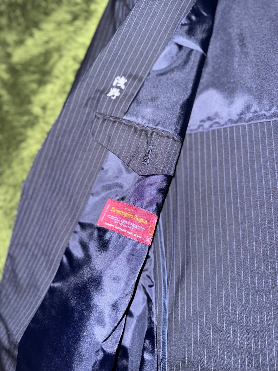 에르메네질도 제냐 재패니즈 테일러 메이드 스트라이프 블레이저 상품이미지5