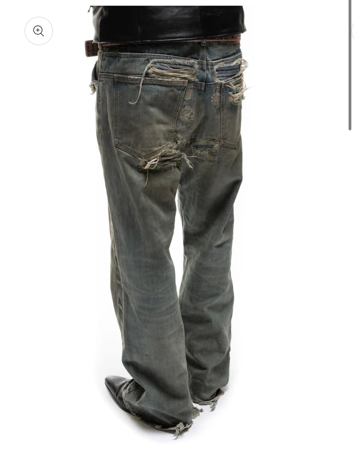 구매) no faith studios 리워크드 셀비지 부츠컷 상품이미지2