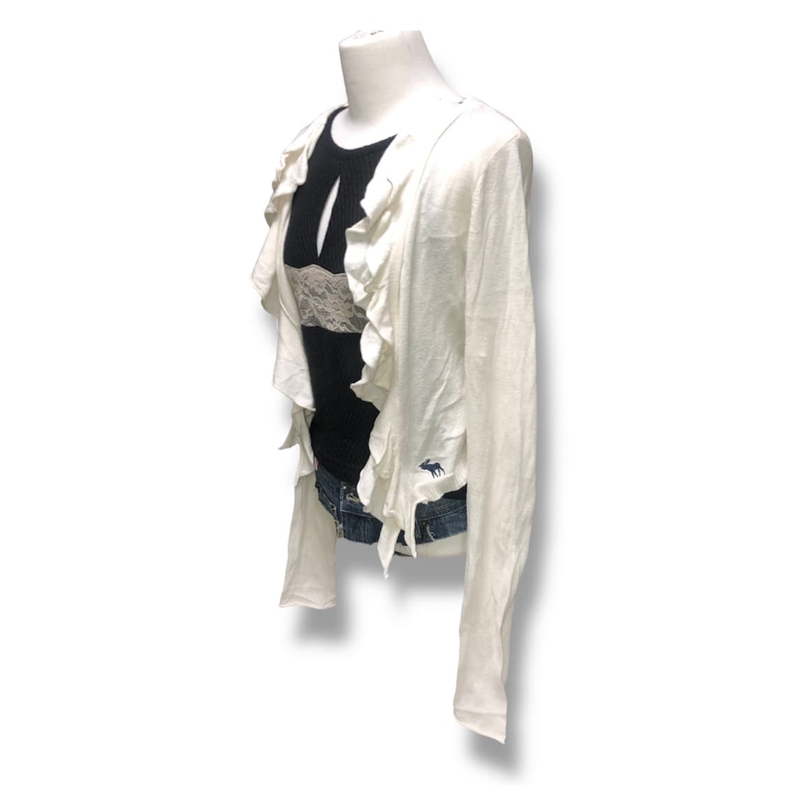 ABERCROMBIE 여리핀터무드 프릴가디건(44-55추천) 상품이미지3