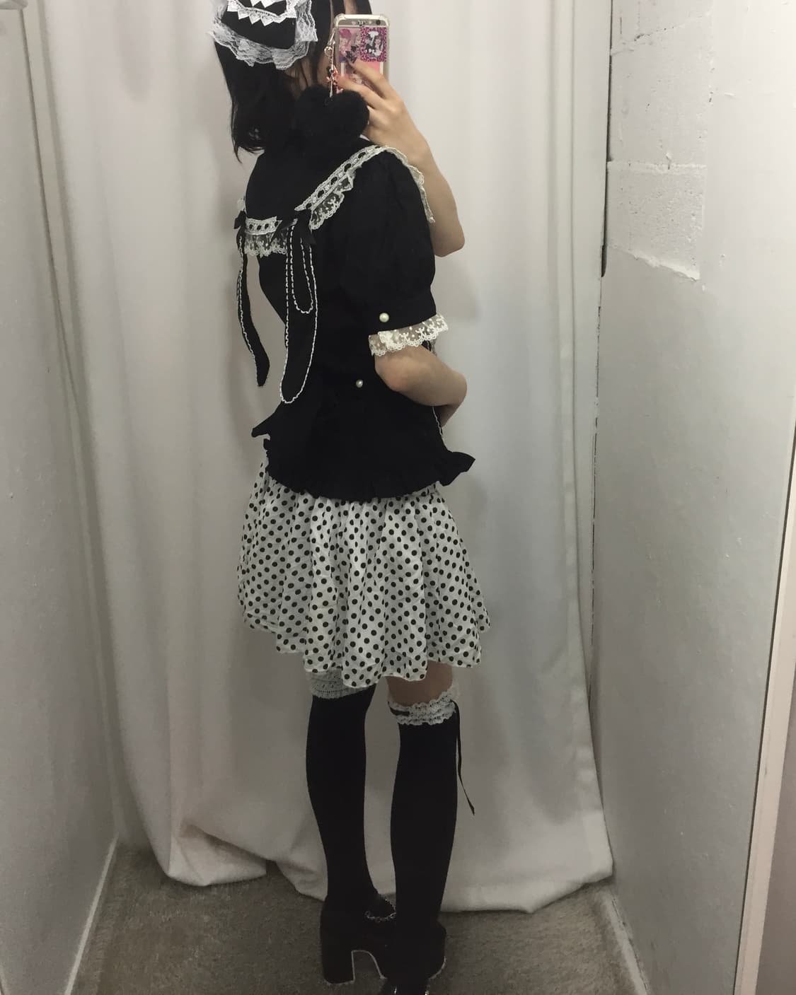 BODY LINE 우사미미 블라우스 🎵 상품이미지4