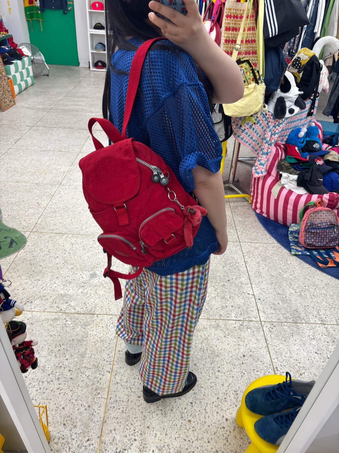 Vintage Kipling Mini Backpack 상품이미지6