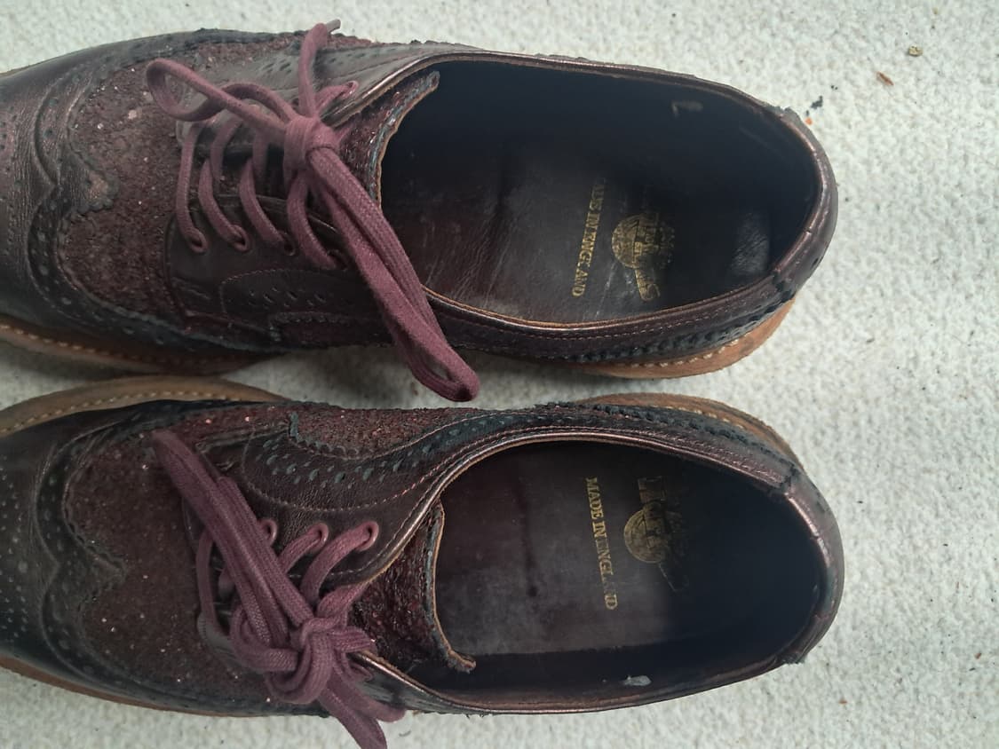 닥터마틴 아이린 체리 레드 글리터 슈즈 상품이미지2