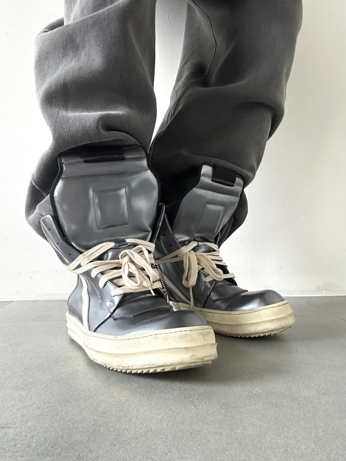 릭오웬스 지오바스켓 실버 상품이미지2