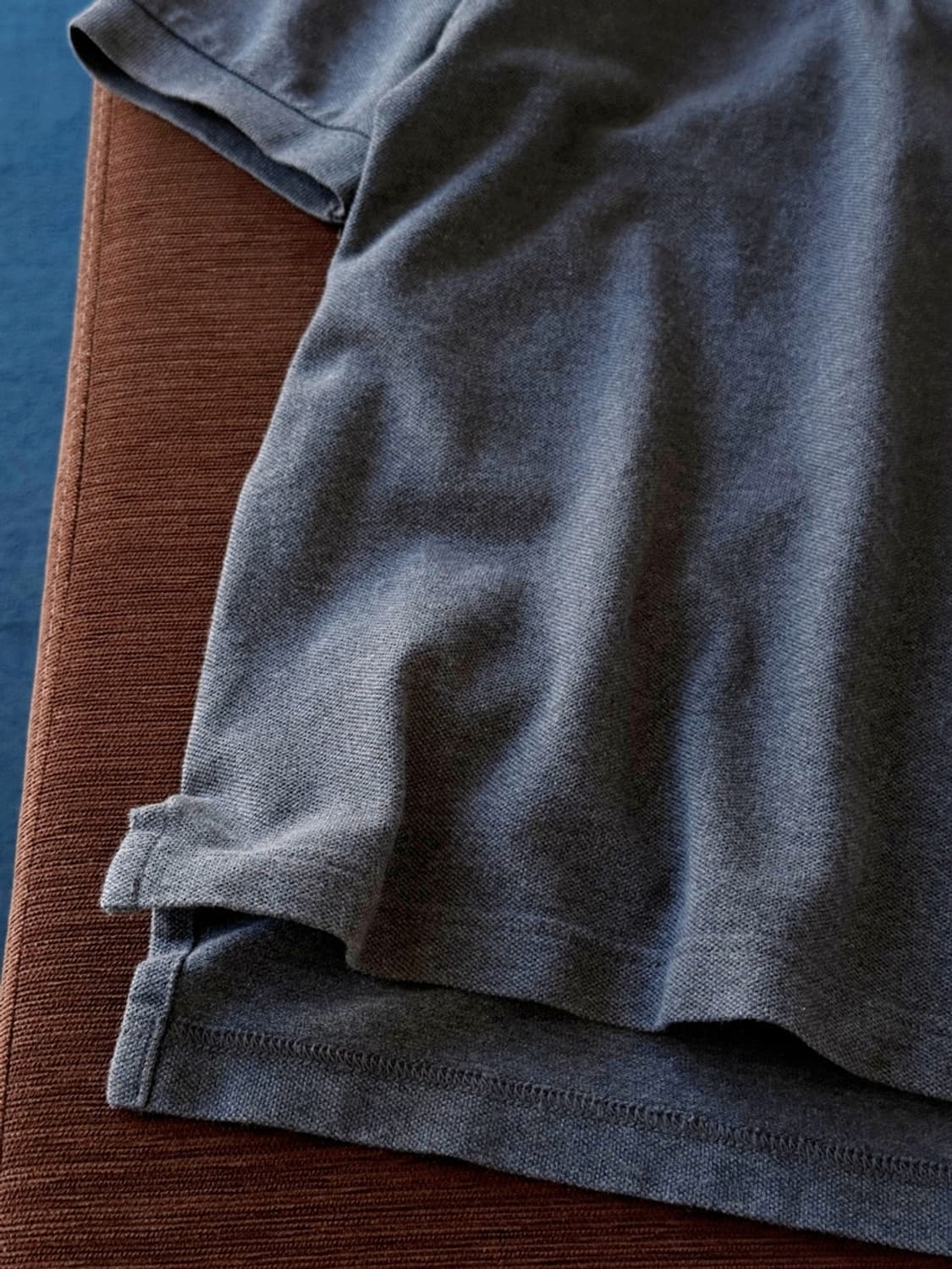 Cotton logo stitch pique shirt 상품이미지4