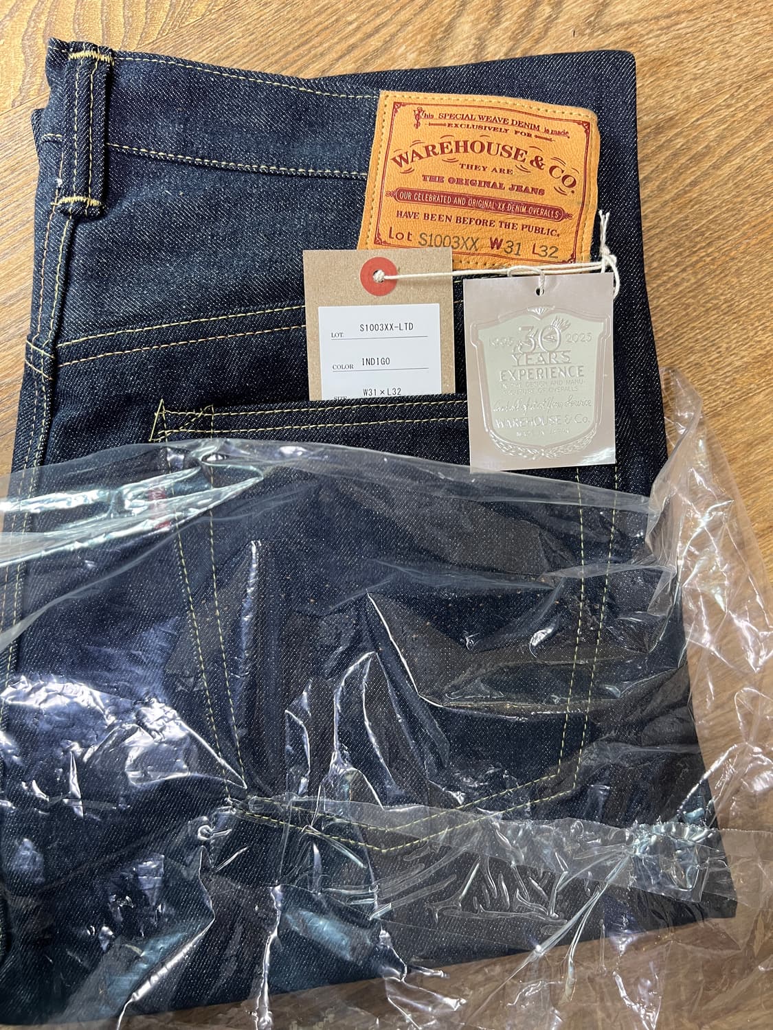 웨어하우스 30주년 S1003XX-LTD 31사이즈 새제품 상품이미지1