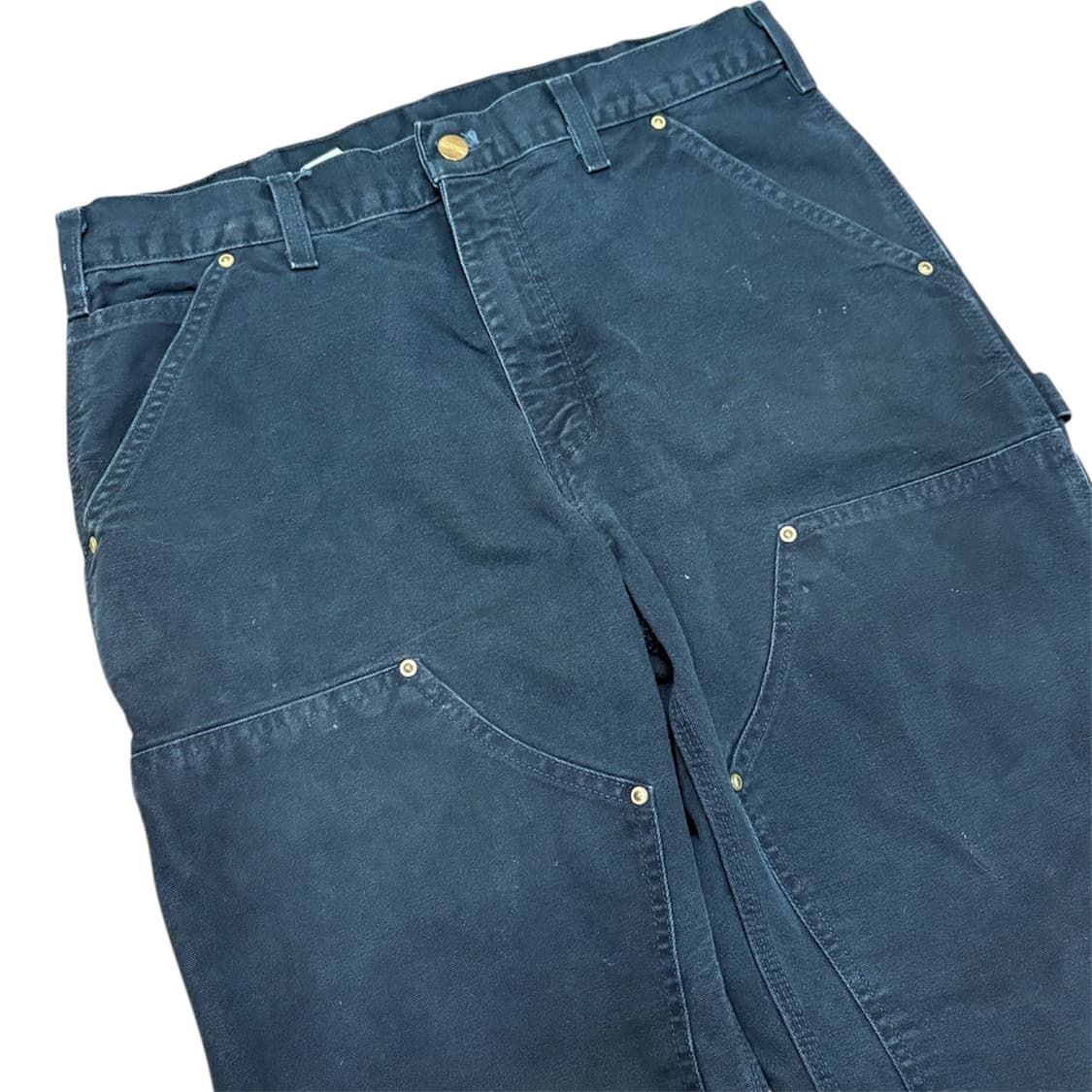 빈티지 칼하트 B01 더블니 블랙 usa 상품이미지3