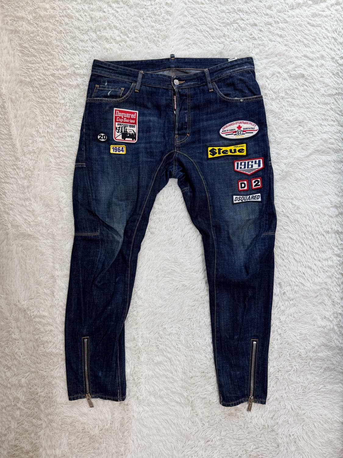 디스퀘어드2 패치 데님 청바지 남성 52 상품이미지6