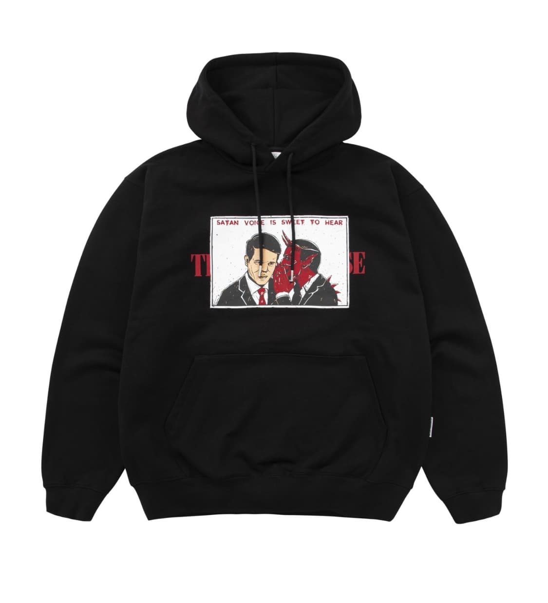 더바이닐하우스 블랙 후드 상품이미지1