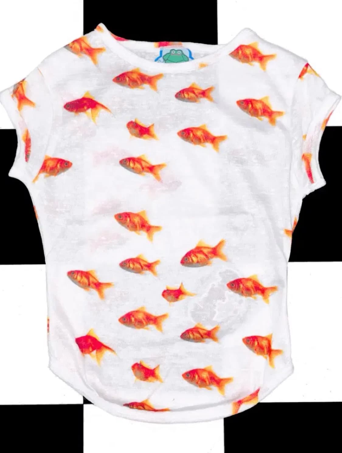 오마이티 omighty goldfish slub baby tee (M) 상품이미지1