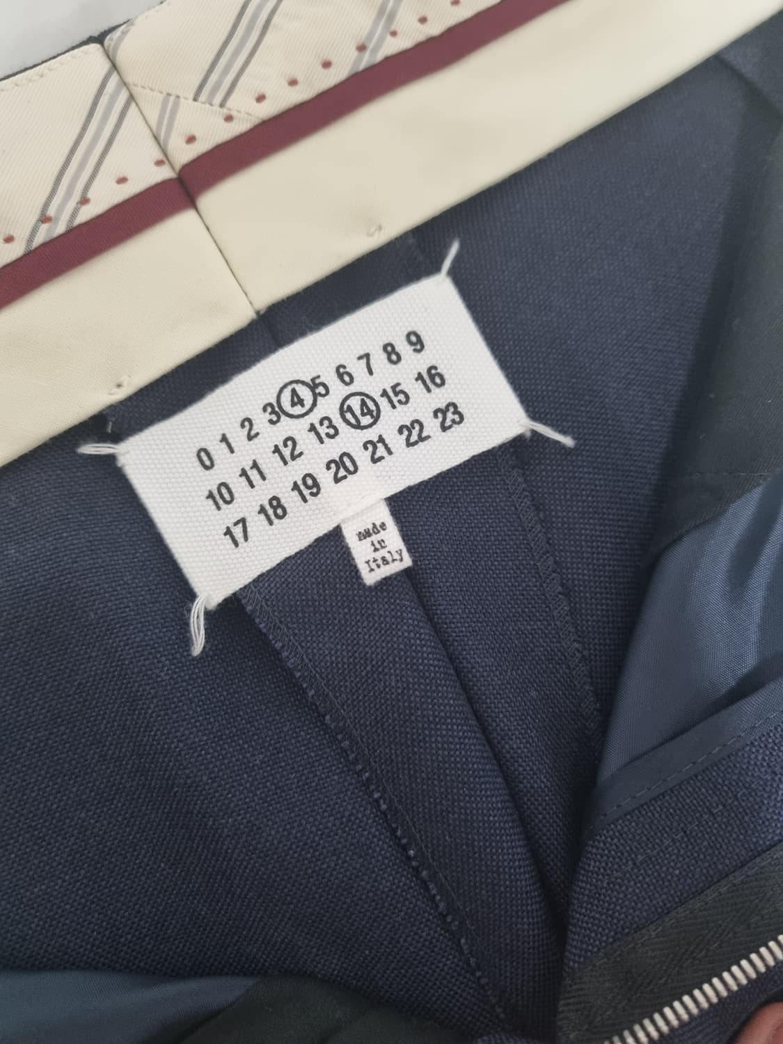Maison margiela trouser 52 darknavy 상품이미지7