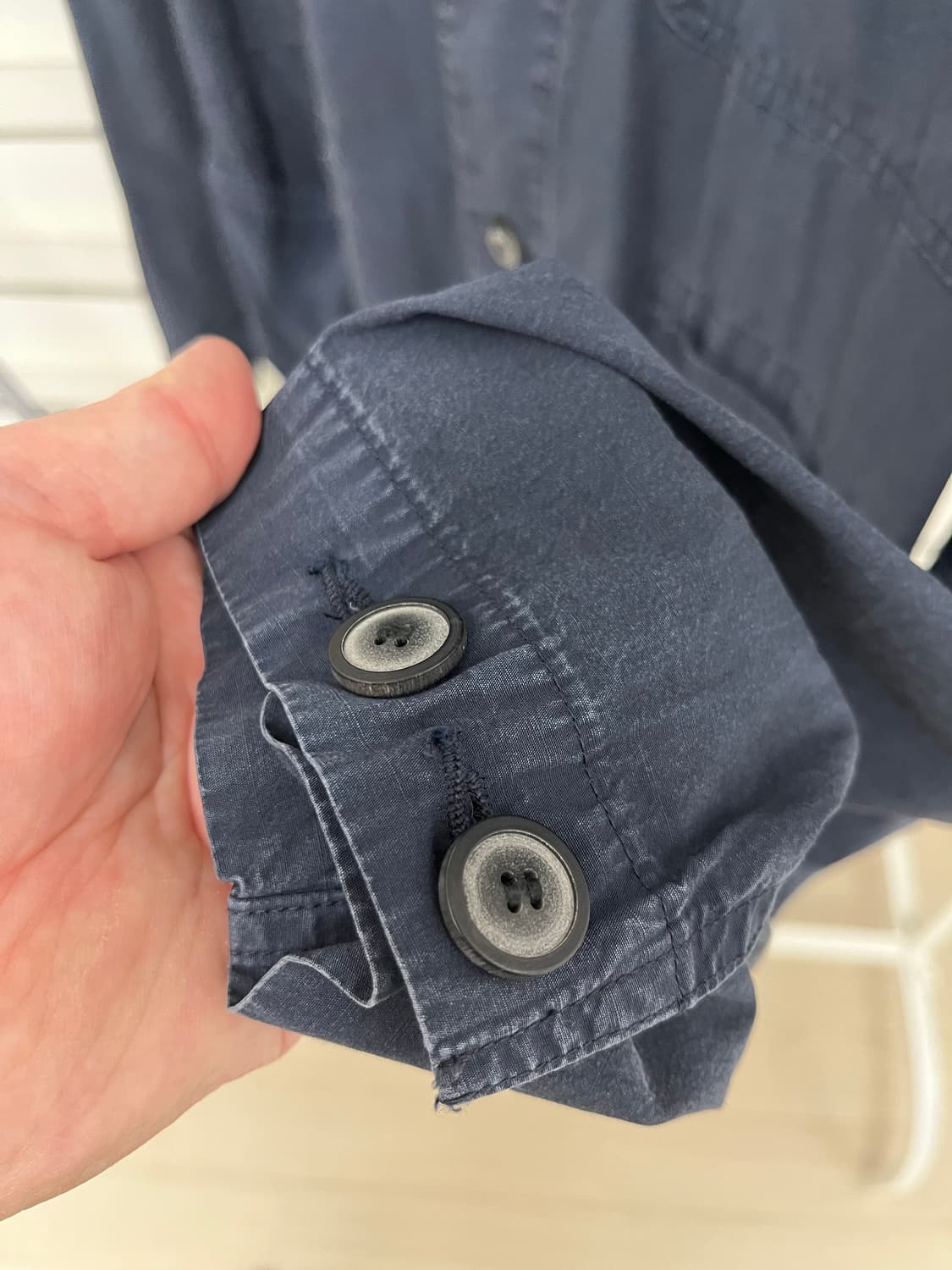 [2]HERILL 헤릴 네이비 커버올 워크자켓 상품이미지3