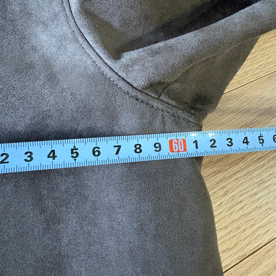 무신사 스탠다드 브라운 스웨이드 자켓 2XL 상품이미지8