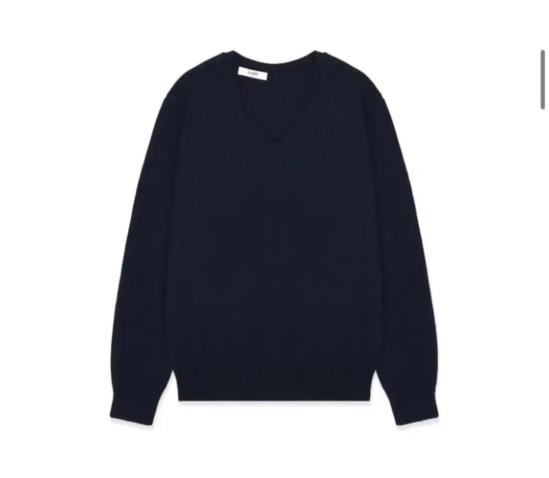 글로니 g classic 브이넥니트 네이비 상품이미지1