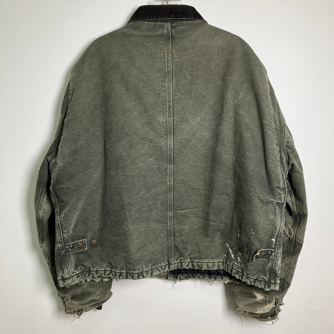 칼하트 J22 모스그린 덕 아크틱 자켓 2XL 상품이미지6