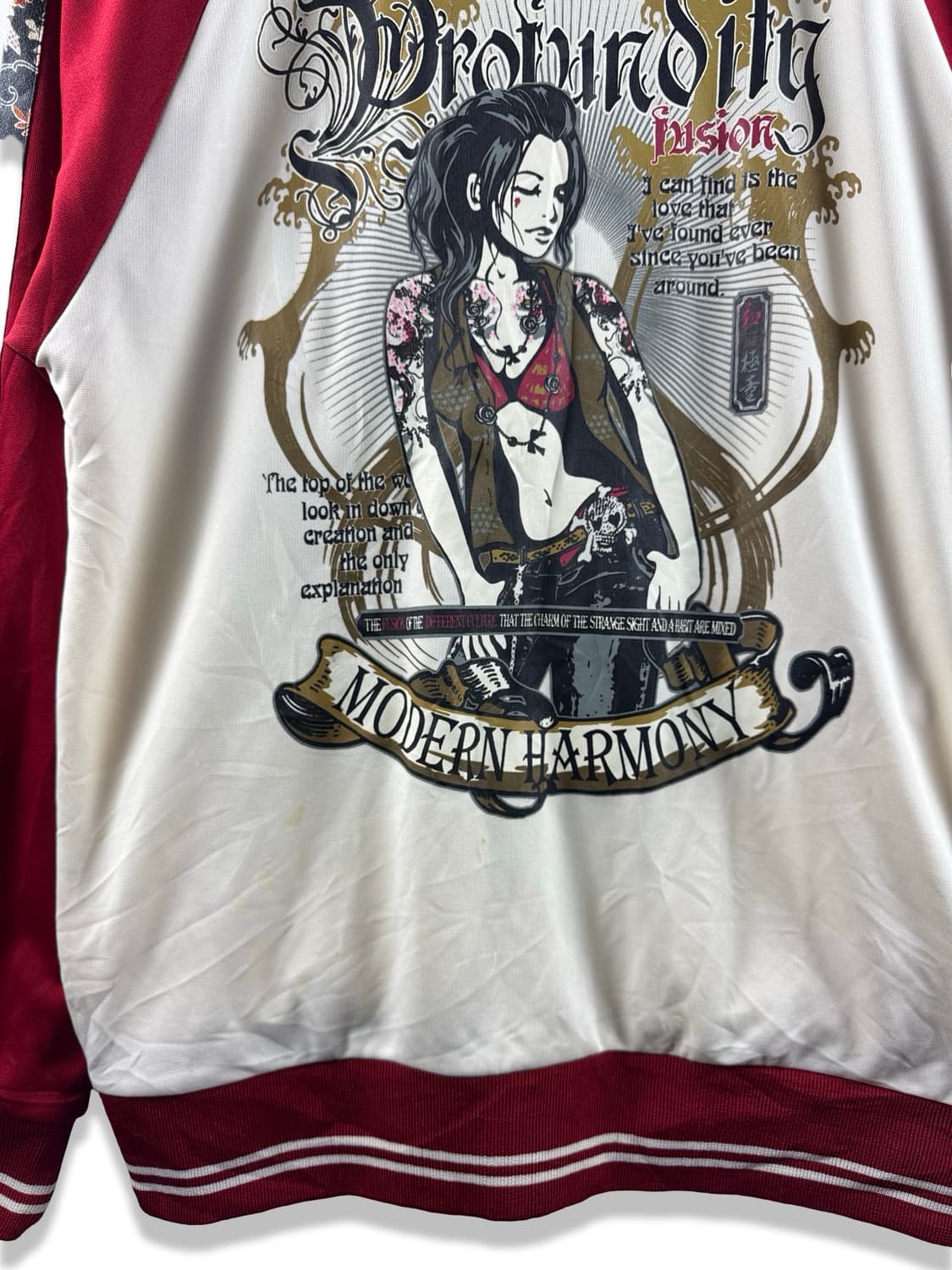 JPN 퓨젼재팬 Y2K 나그랑 트랙져지2647 상품이미지5