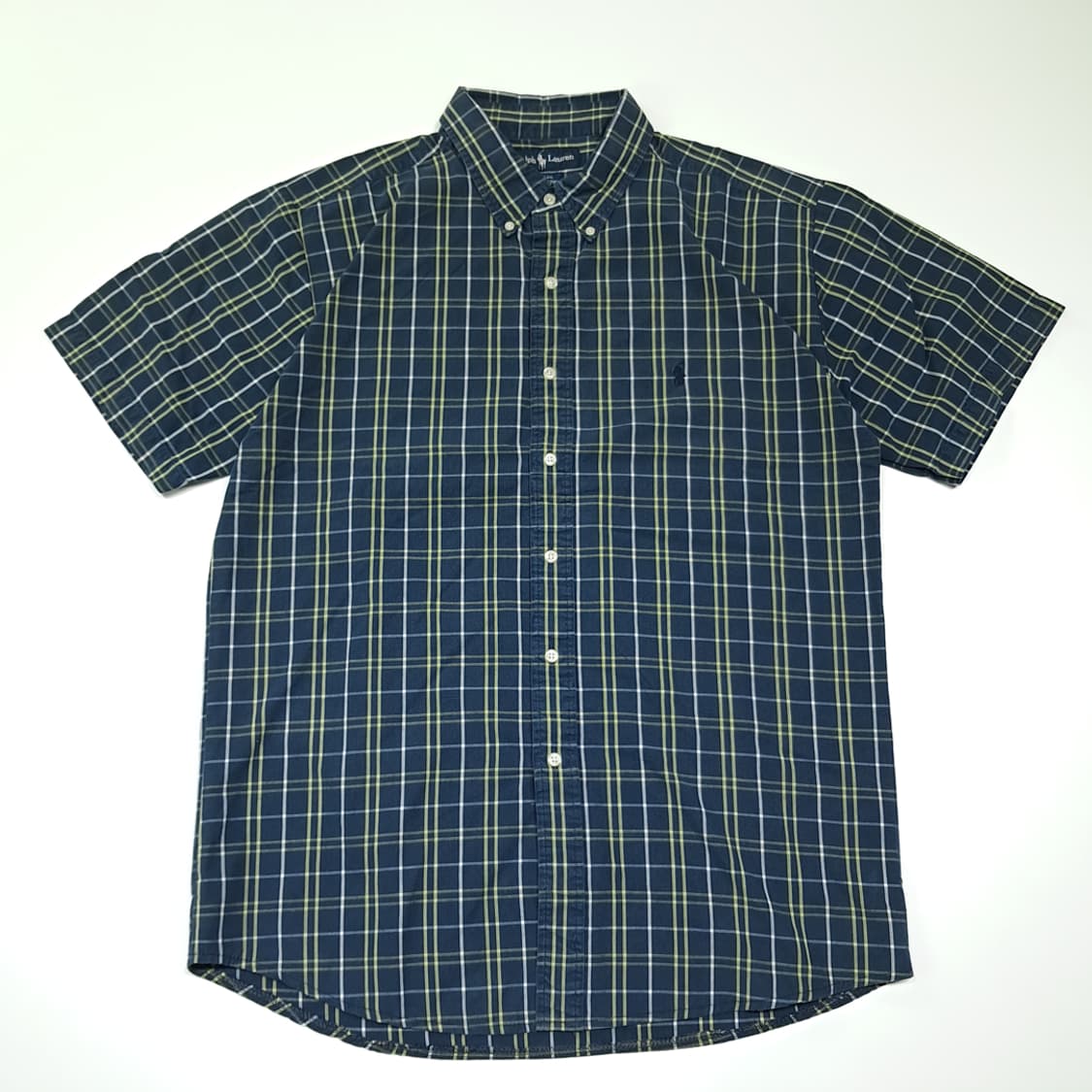 CK046 M 폴로 90s 클래식 체크 반팔 셔츠 남방 상품이미지1