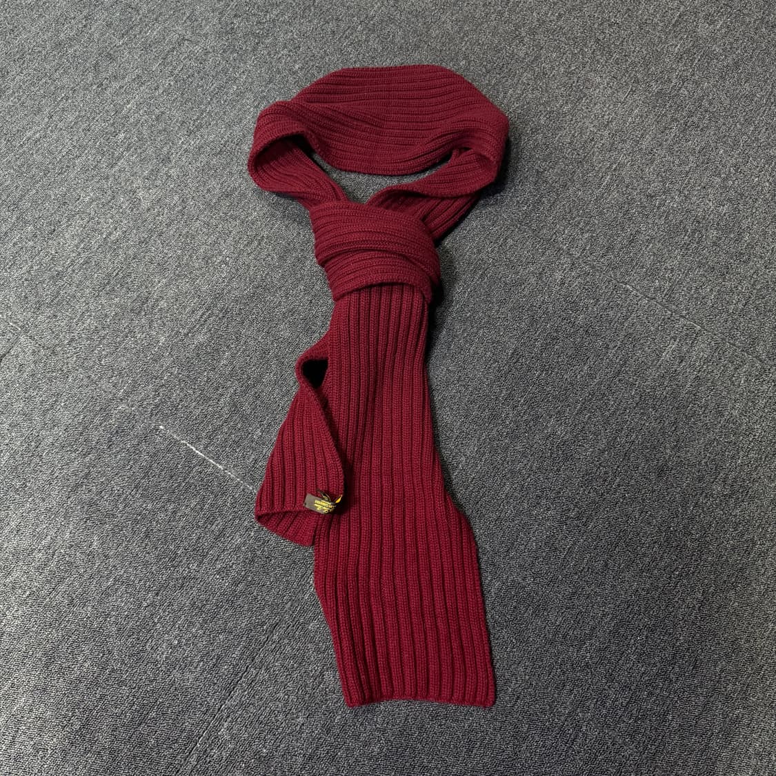 로로피아나 캐시미어 버건디 목도리 상품이미지3