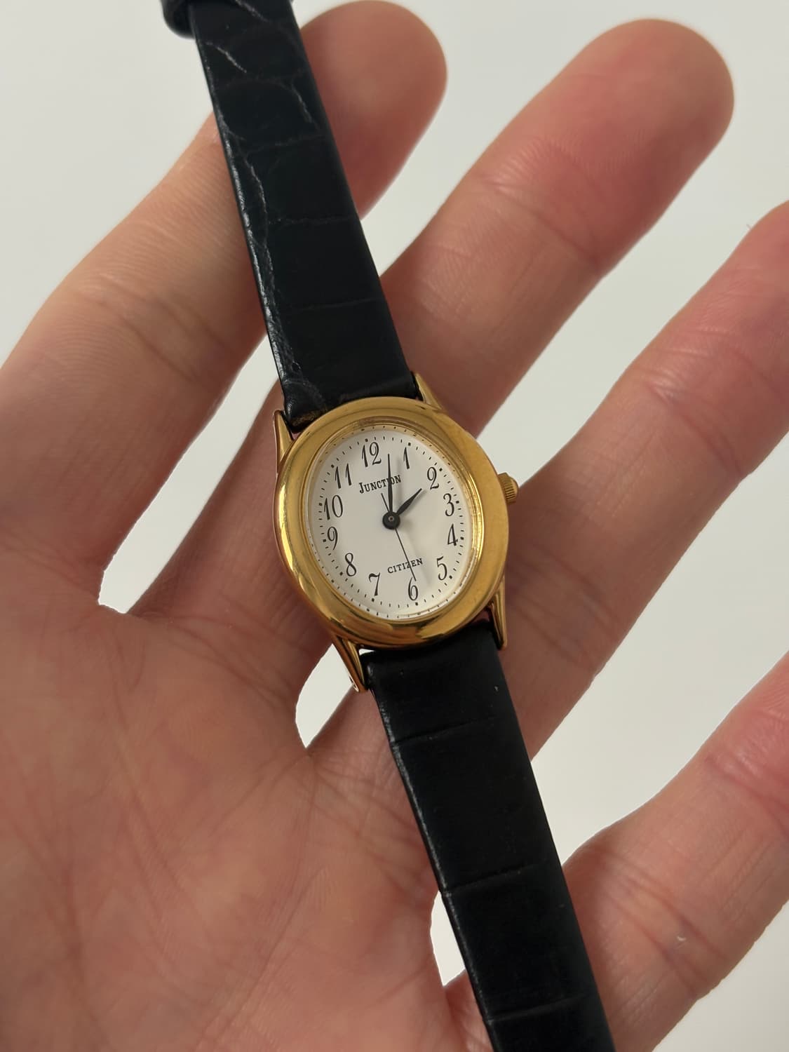 1990s Junction Gold Oval Ladies Quartz 상품이미지1