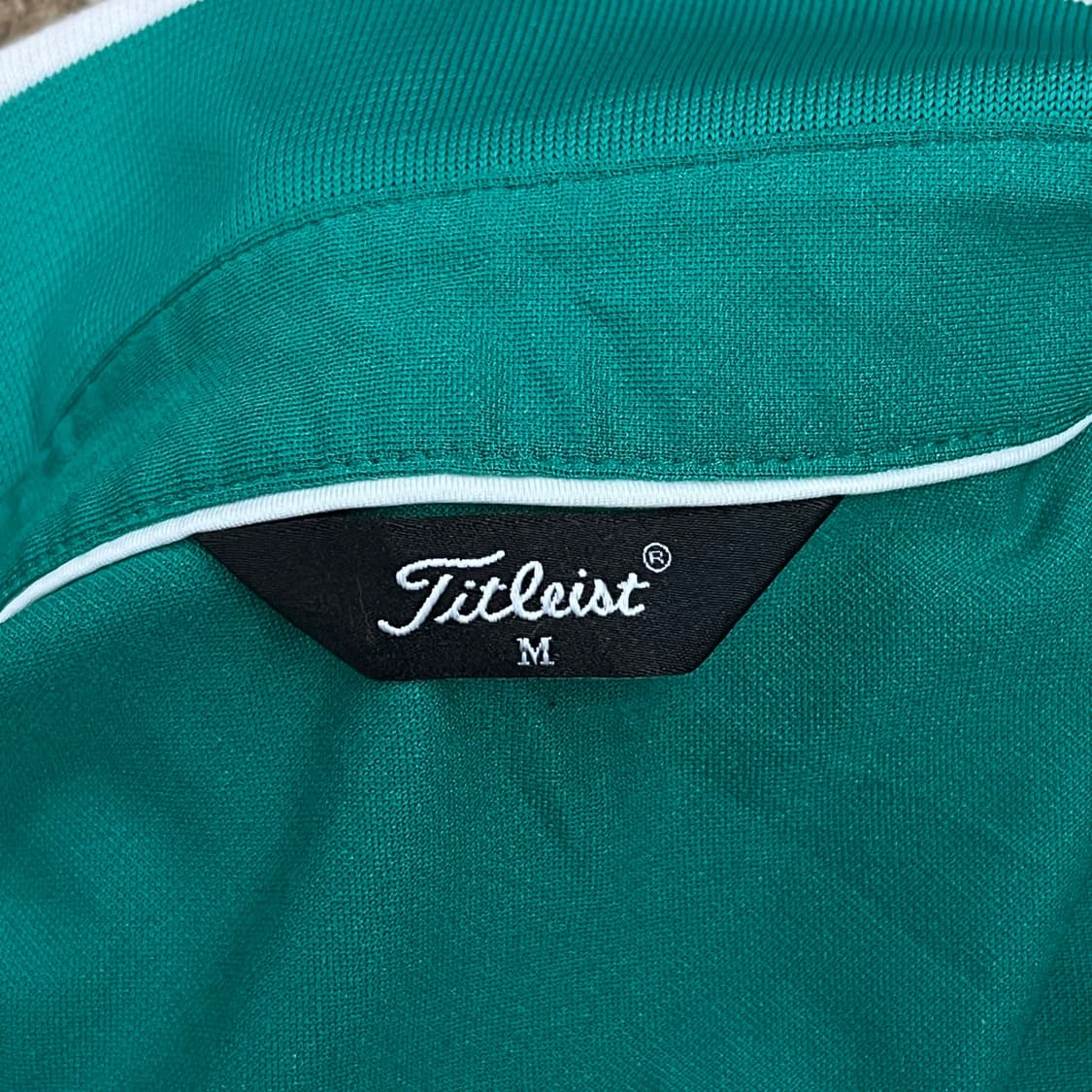 [정품/M] 타이틀리스트 그린 반팔 골프웨어 티셔츠 b19 상품이미지4