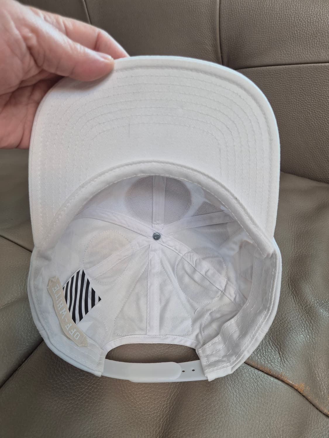 OFF WHITE 패치 모자 남자 프리 새상품급 상품이미지5