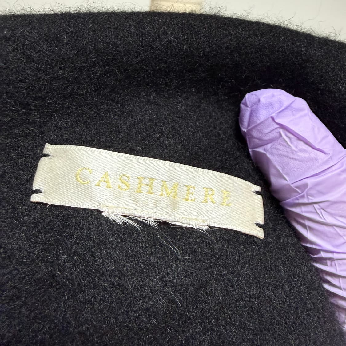 [캐시미어 100%] 유니클로 블랙 목도리 머플러 상품이미지2