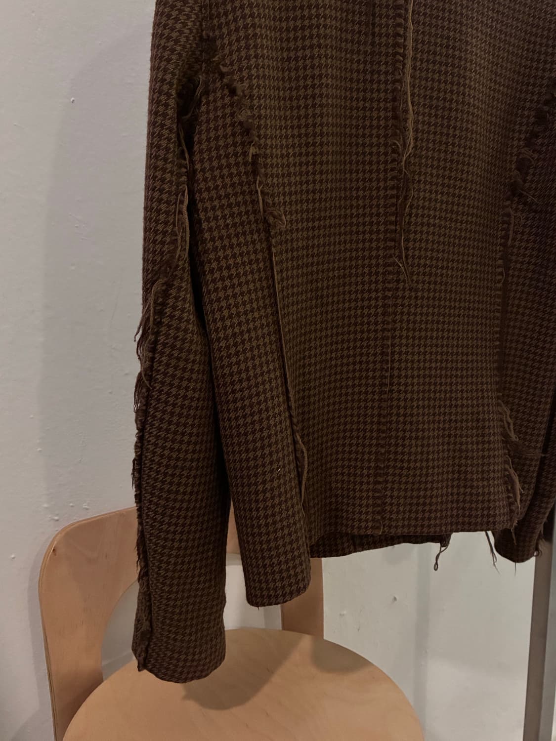 스나오 쿠와하라 사선 자켓 상품이미지7