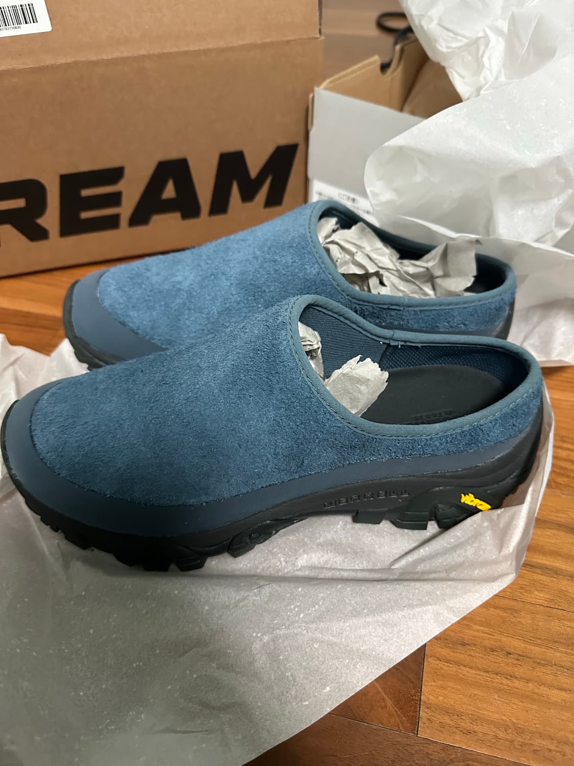 한정판 머렐 X YMC 모압 2 슬라이드 SE 블루 미라지 상품이미지1