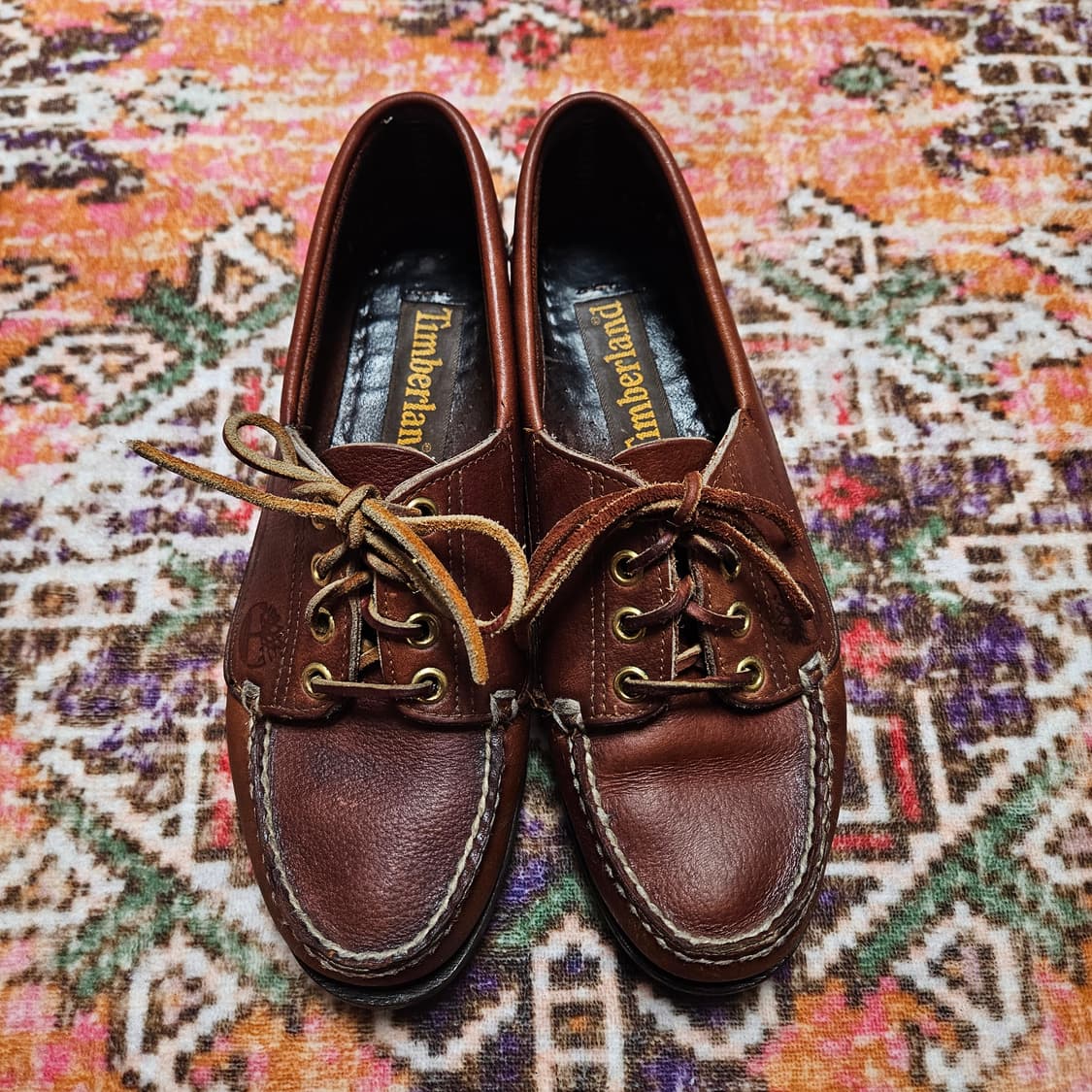 90s 팀버랜드 보트슈즈 / 비브람 4eye 상품이미지4