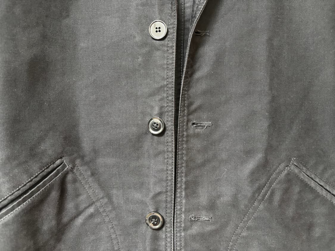 드님 denime 몰스킨 워크자켓 블랙 m 일본산 상품이미지8