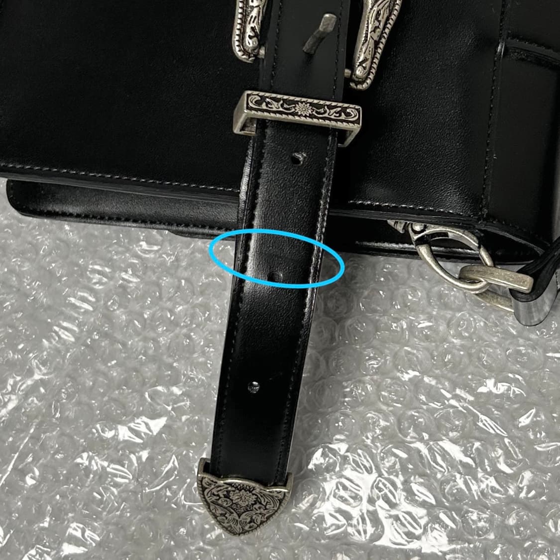 DWS 웨스턴 버클 백 크로스백 가방 디더블유에스 디더블유에스이 상품이미지3