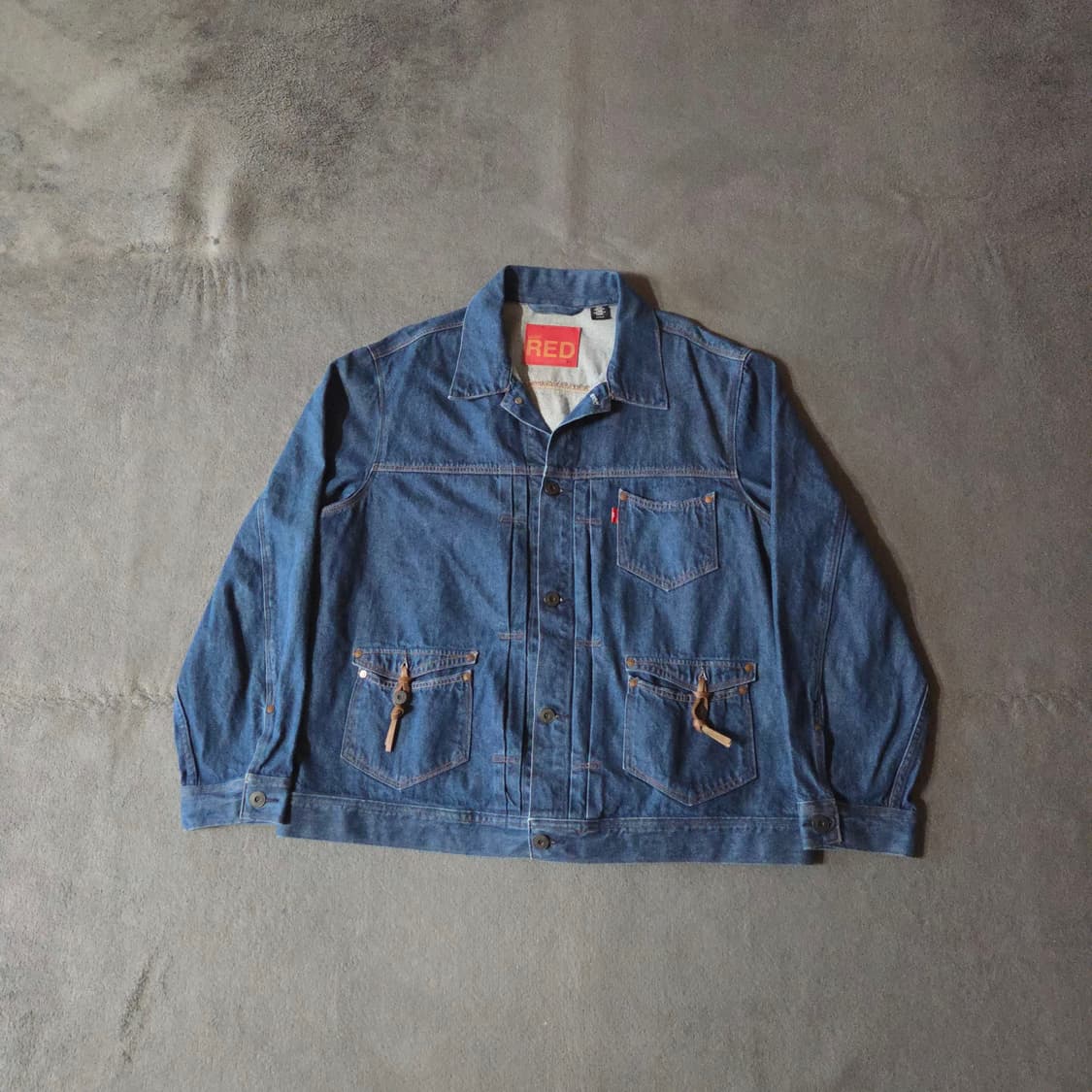 리바이스 레드탭 타입2 웨스턴 데님 트러커 자켓 XL 상품이미지4