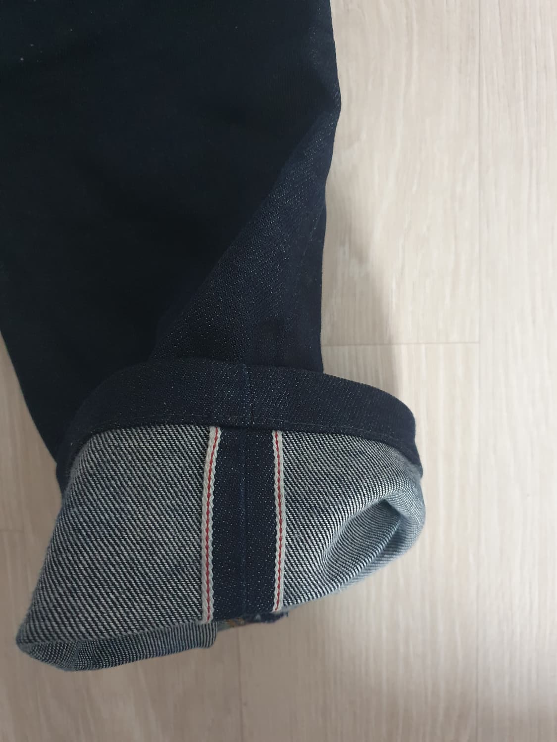 리바이스 505c 셀비지 진청 상품이미지5