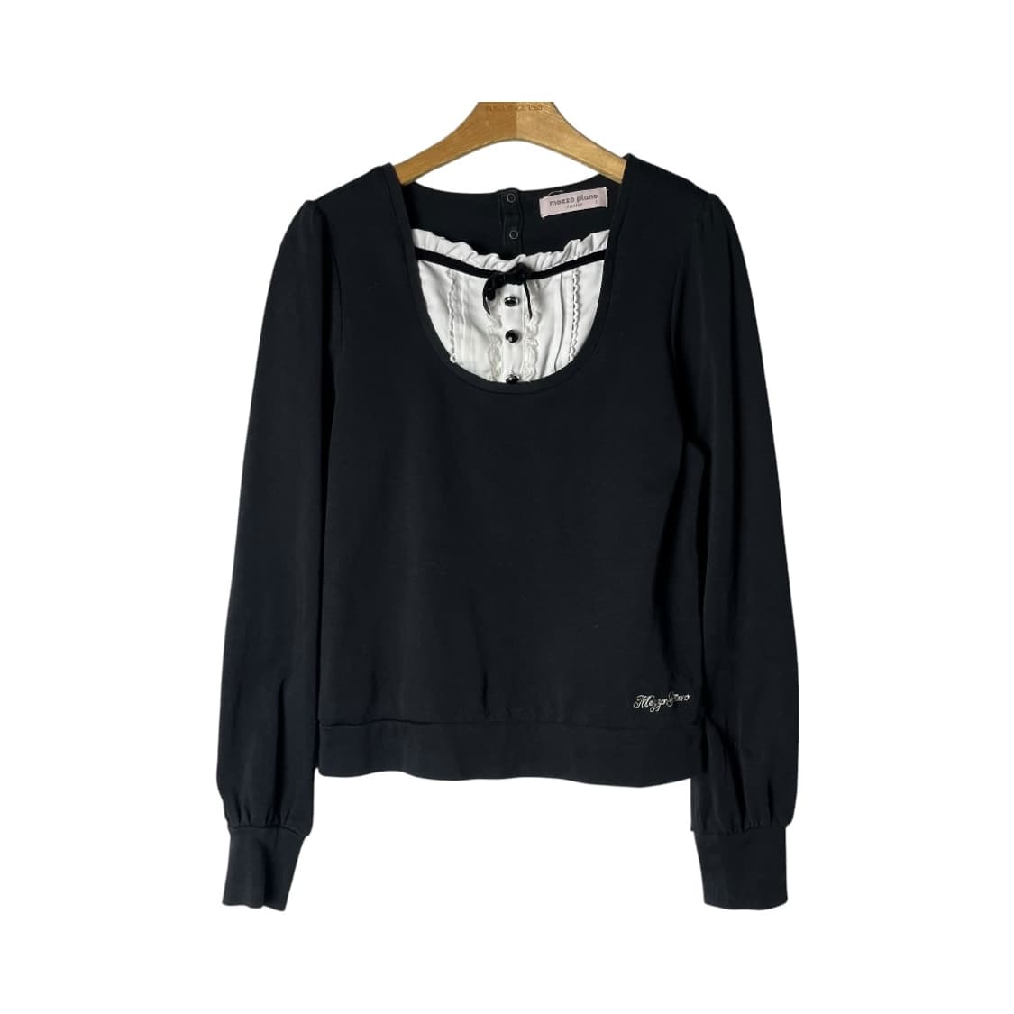 [mezzo piano] 메조피아노 레이어드 롱슬리브 상품이미지1