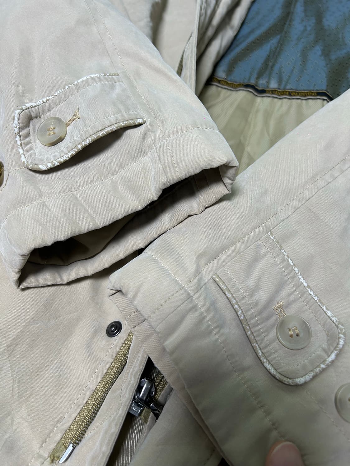 일본판 지아니 발렌티노 야상자켓 사이즈 105~110 상품이미지6