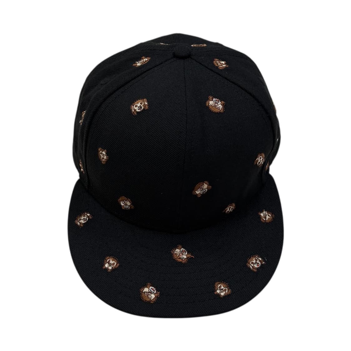 뉴에라 빈티지 이모지 몽키 스냅백 모자 블랙 M-L 상품이미지1