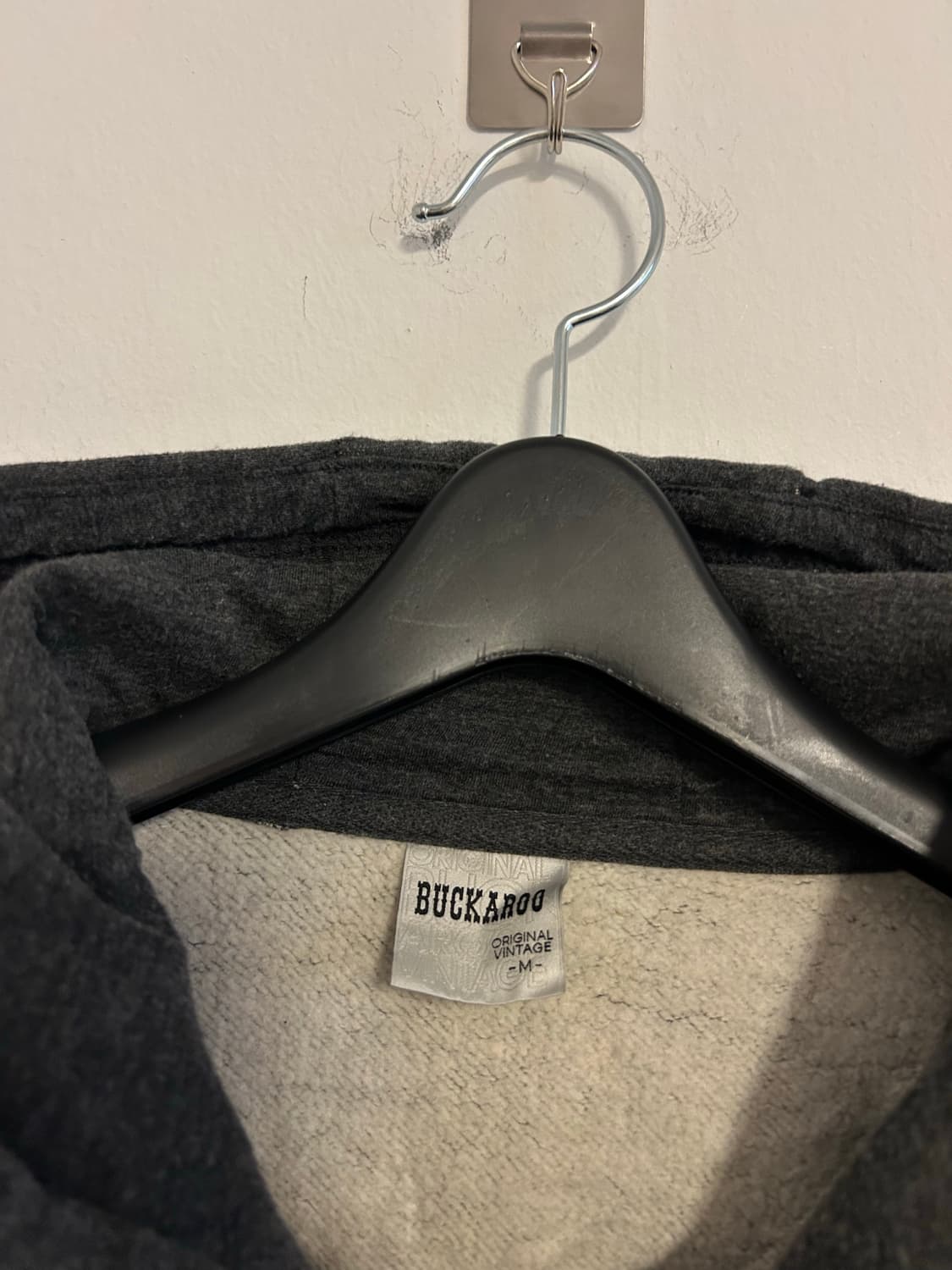 버커루 레터링 후드집업 상품이미지2