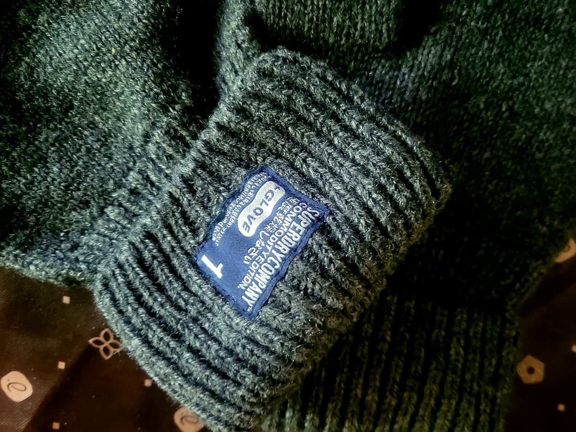 [미착용 새상품] SUPERDRY 슈퍼드라이 울  장갑 상품이미지2