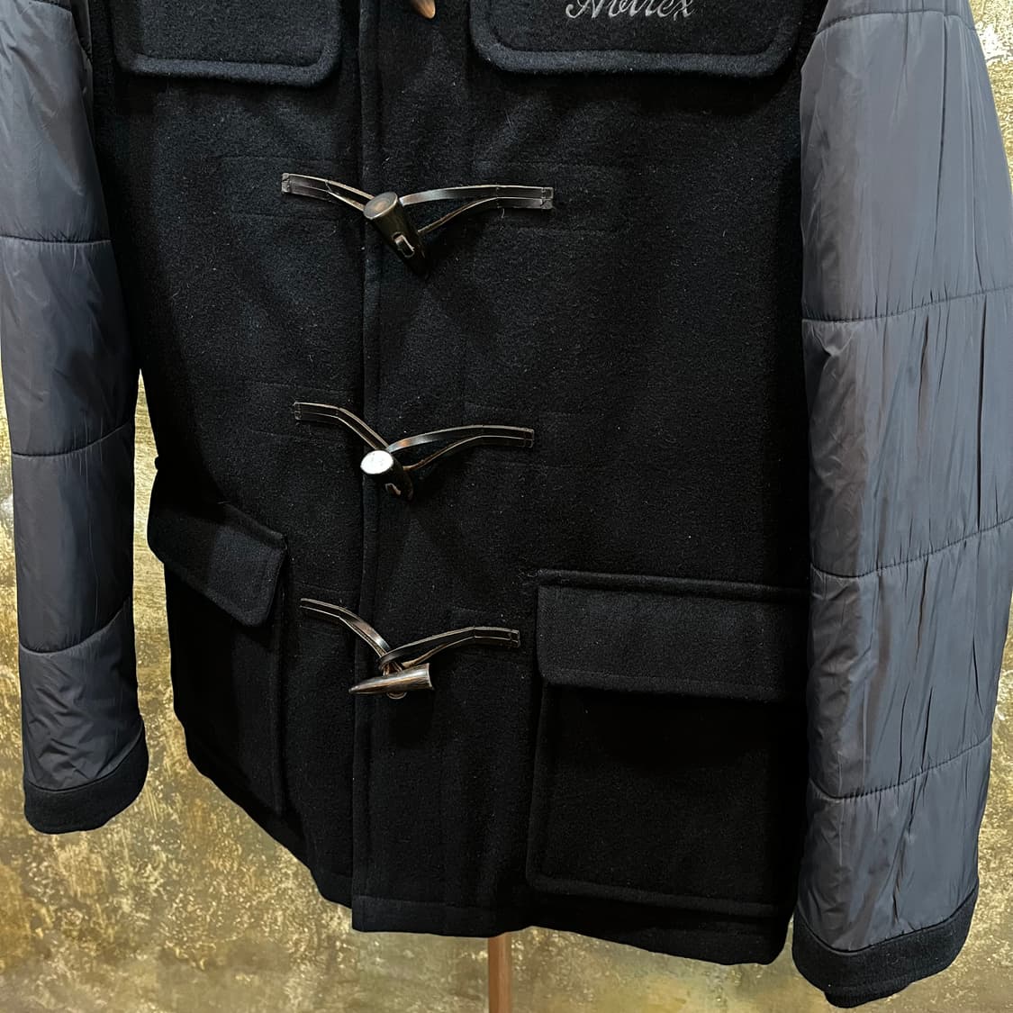 아비렉스 하이브리드 더플 코트 상품이미지3