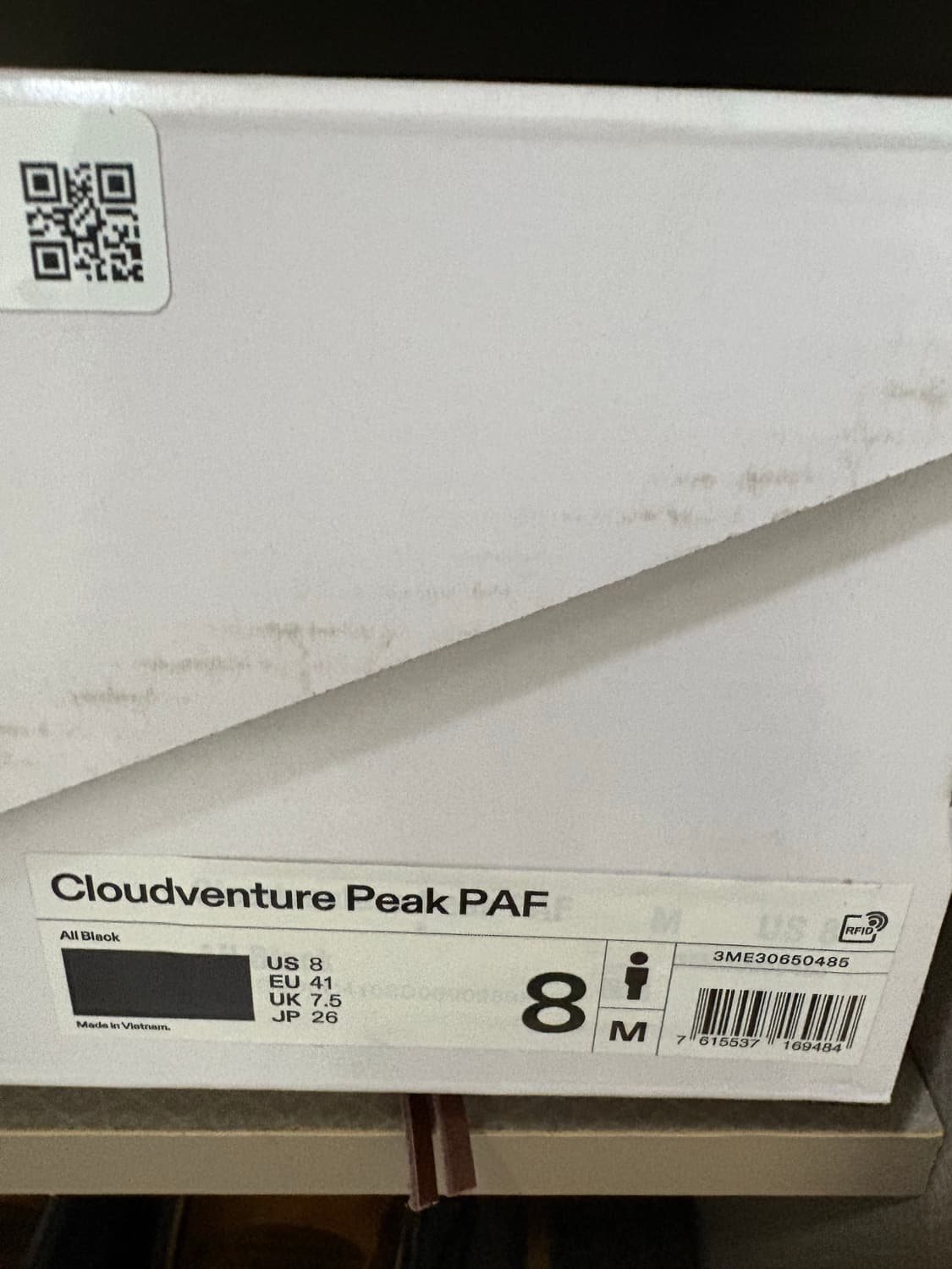 온러닝 파프 클라우드 벤처 260mm 블랙 상품이미지7