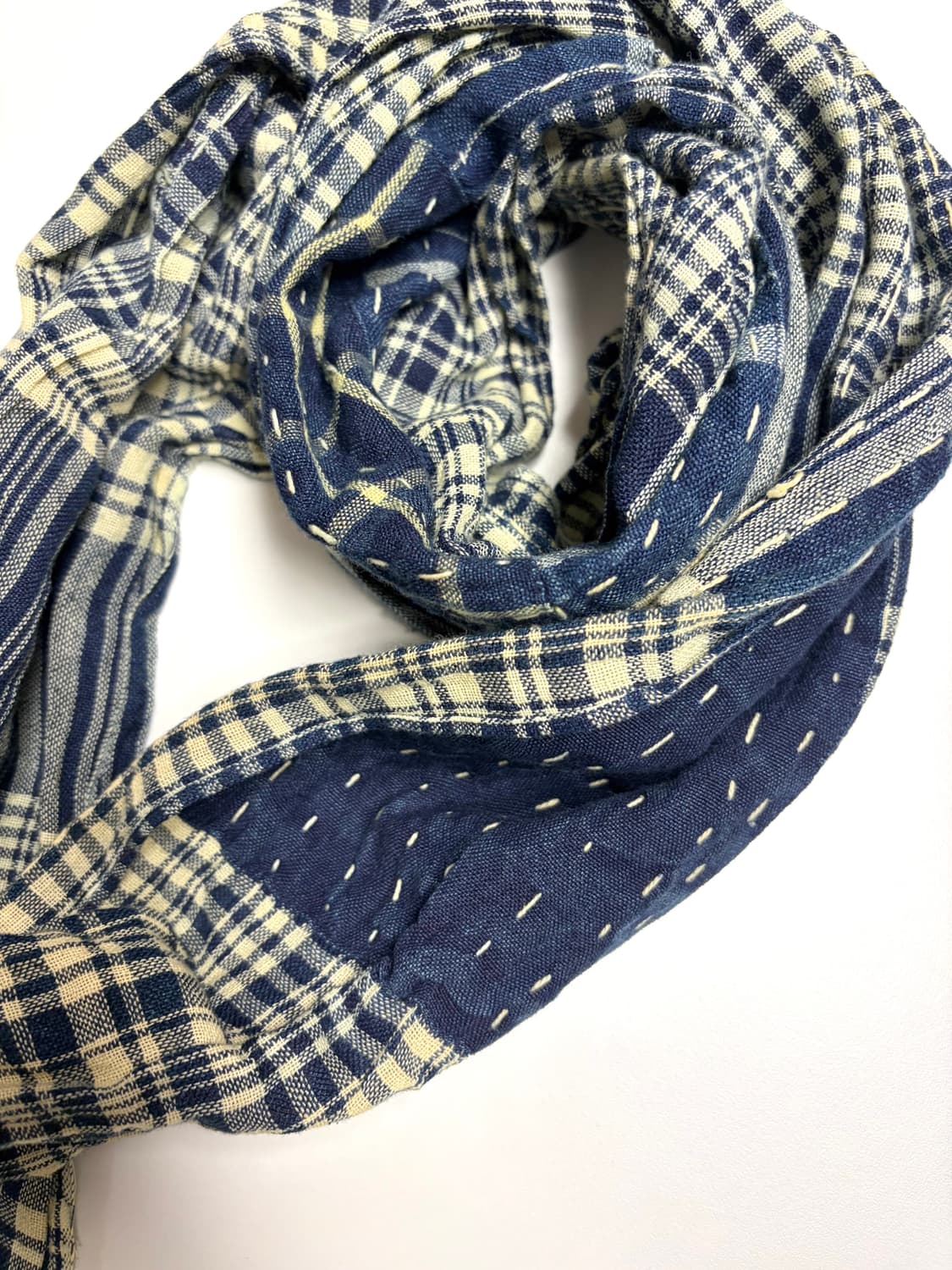 더블알엘 (RRL) 인디고 빈티지 코튼 머플러 상품이미지7