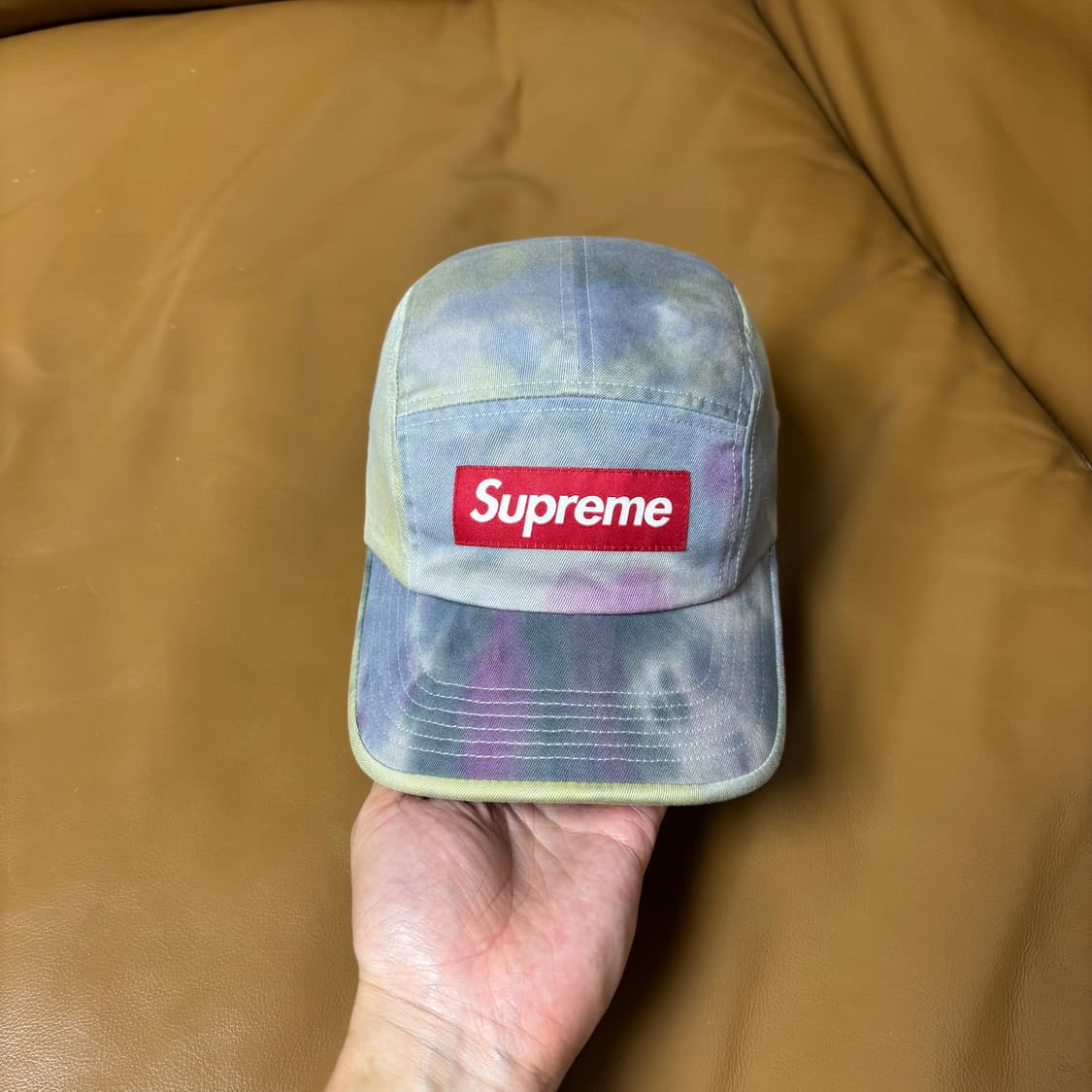 Supreme 슈프림 캠프캡 모자 (Washed Multi Color) 상품이미지2