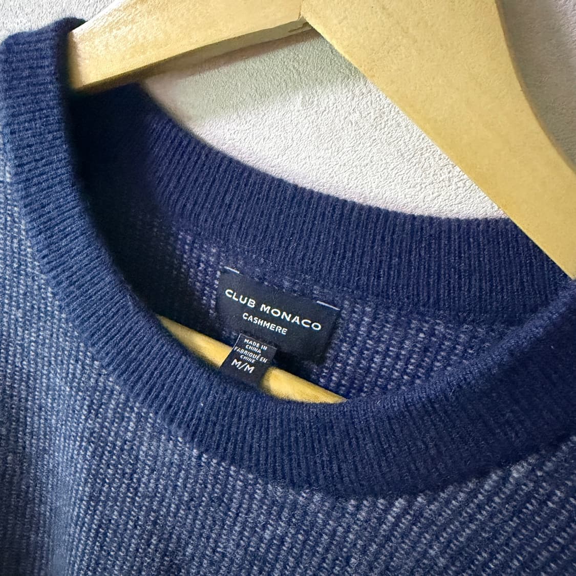 클럽 모나코 캐시미어 남성 긴팔니트 M (95-슬림100) 상품이미지3
