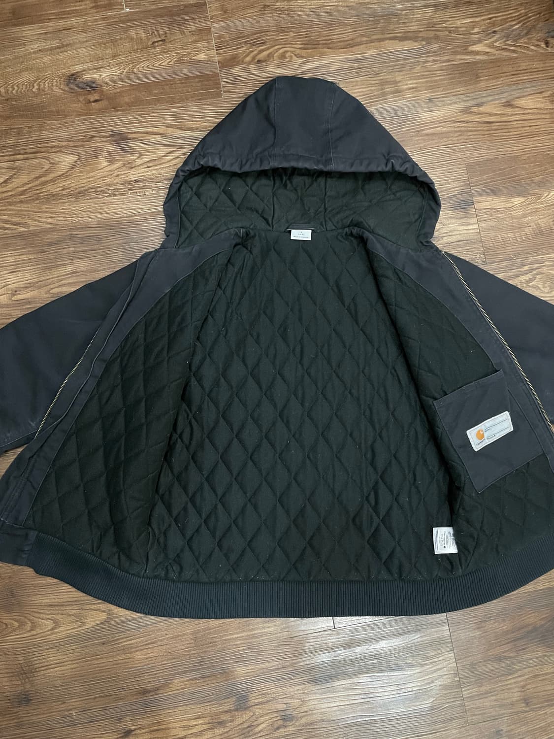 칼하트 여성 덕 액티브 자켓 블랙 상품이미지8