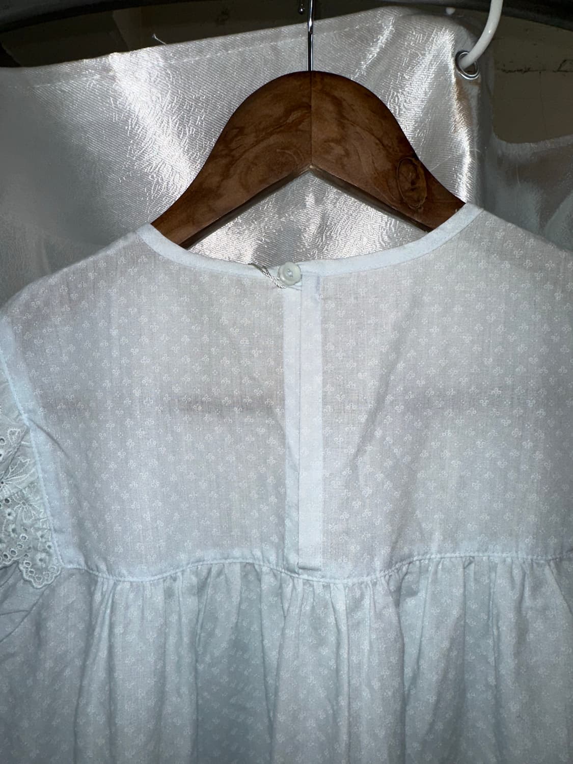 퓨어 스카이블루 레이스 원피스 상품이미지7