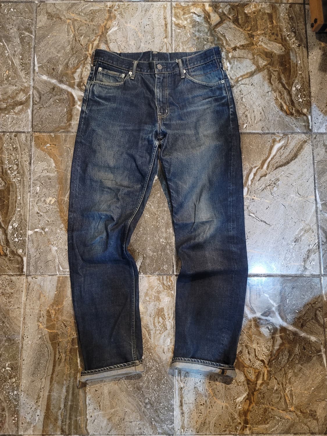 Visvim 비즈빔 워싱 데님 팬츠  상품이미지1
