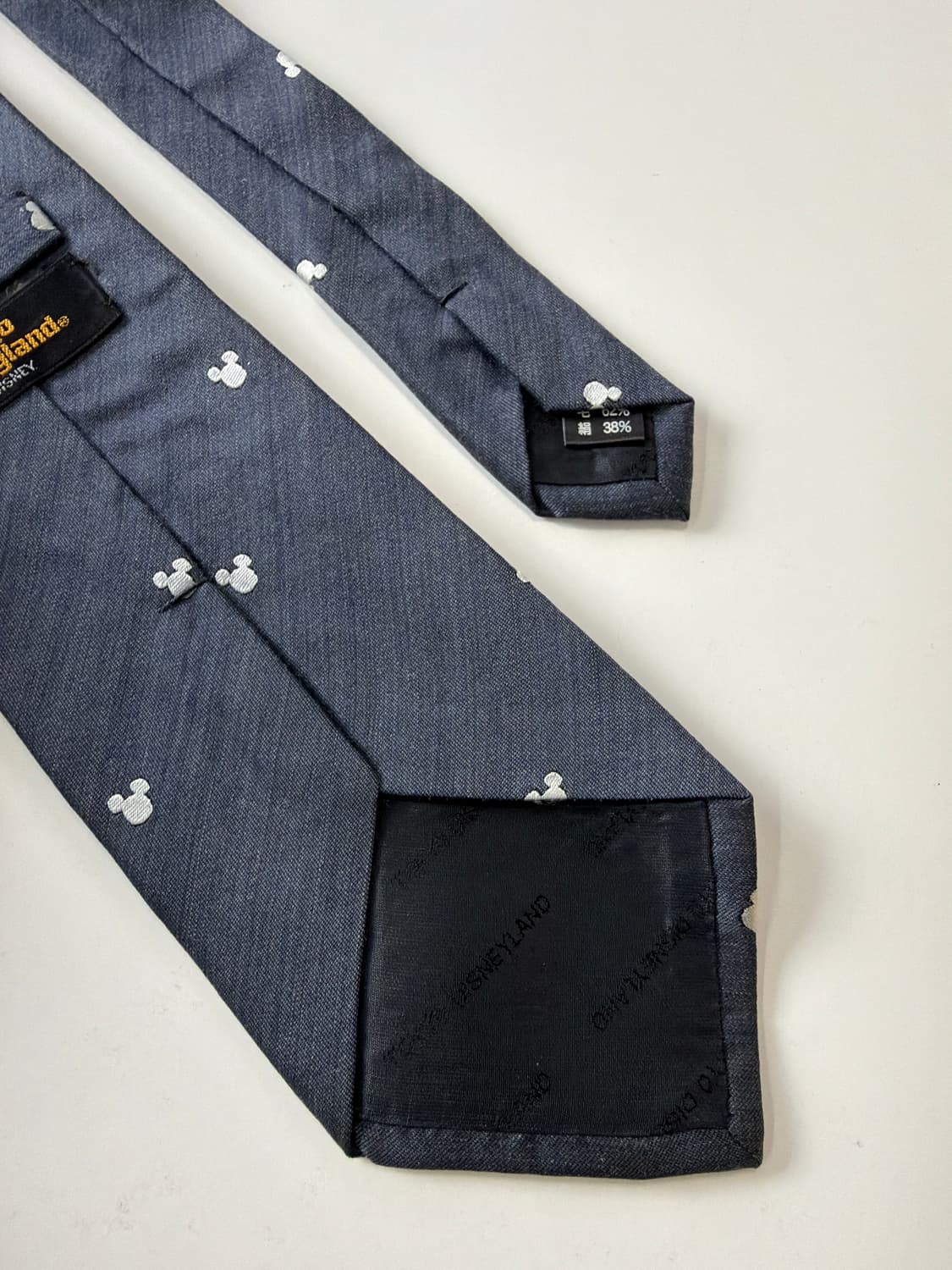 미키마우스 혼방 넥타이 9.3cm 상품이미지5